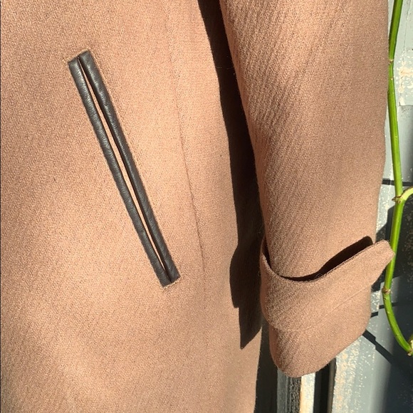 Cole Haan partial wool faux fur lined hood jacket - Picture 5 of 16